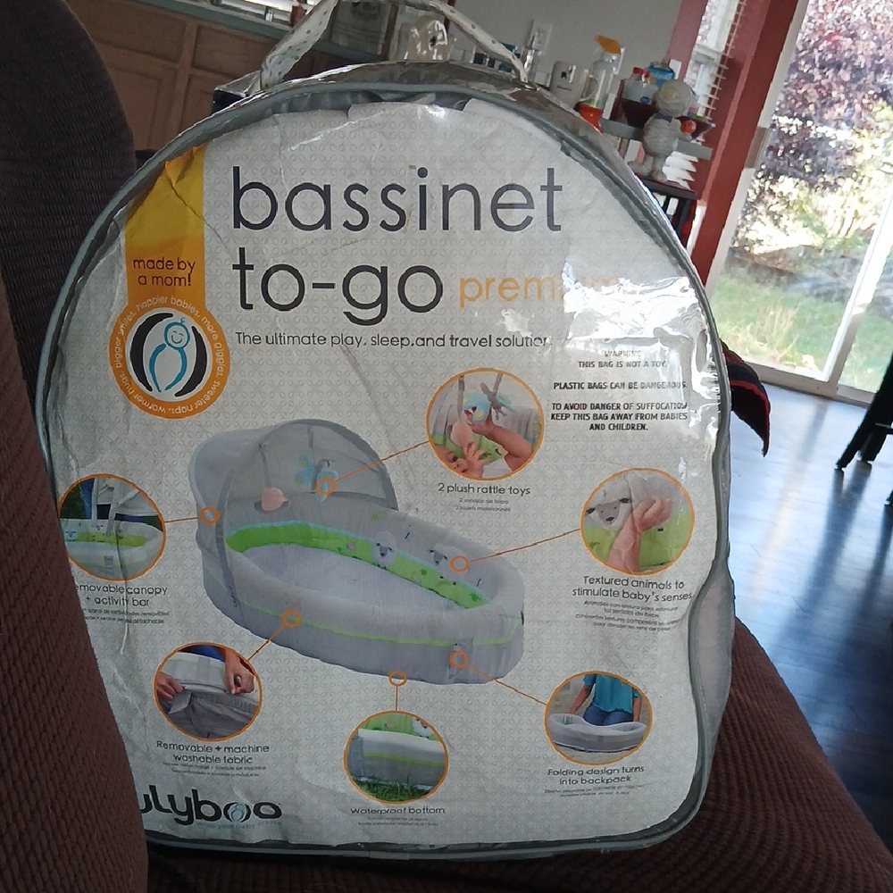 Lulyboo Bassinet To-Go Premium